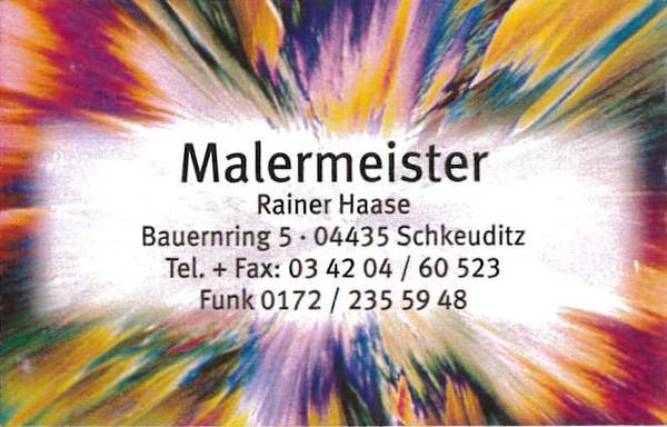 Malermeister Haase
