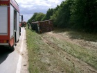 Lkw-Unfall BAB 14 Richtung Dresden